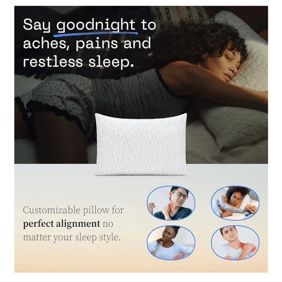 Coop Home Goods Original Adjustable Pillow, Queen Size - Picture 2 of 6